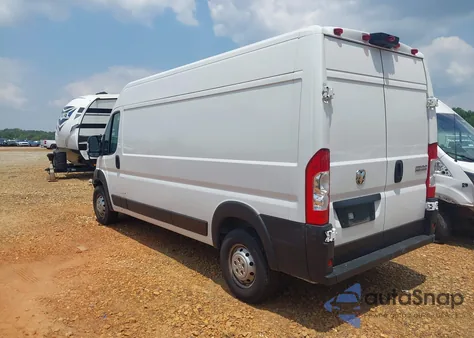 2023 Ram Promaster 2500 High Roof 159 Wb from USA, damaged, VIN 3C6LRVDG2PE529644